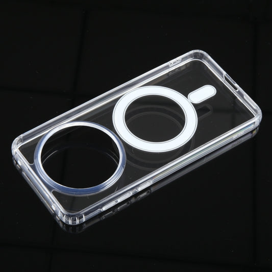 For Huawei Mate 60 MagSafe Clear Acrylic PC +TPU Phone Case(Transparent) by buy2fix