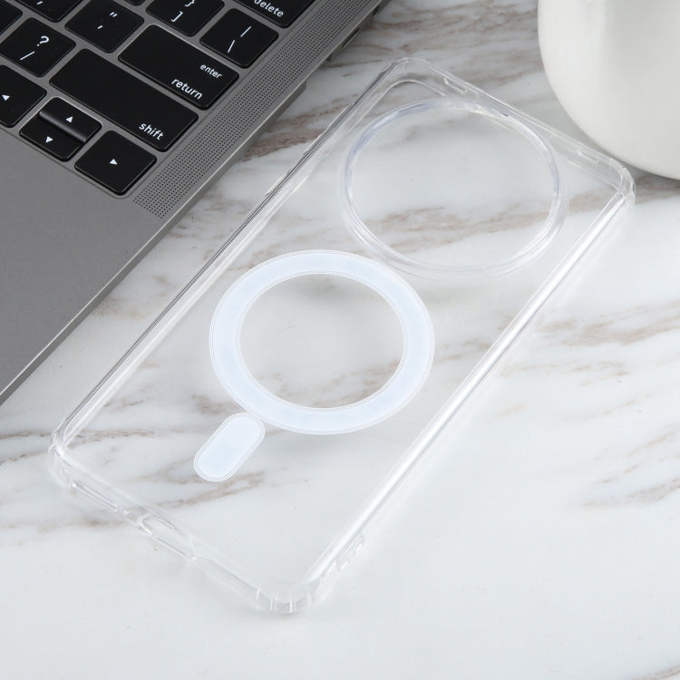 For Huawei Mate 60 Pro / Pro+ MagSafe Clear Acrylic PC +TPU Phone Case(Transparent) by buy2fix