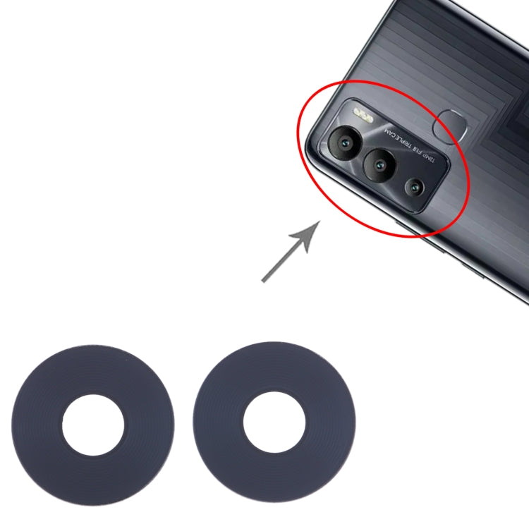 For Infinix Hot 12i X6819 10set Back Camera Lens by buy2fix