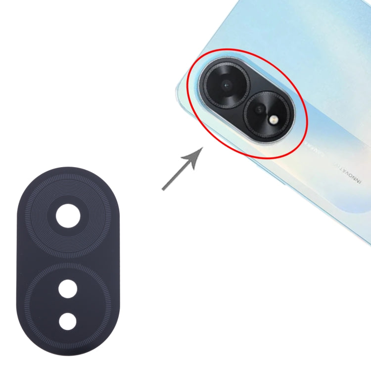 For OPPO A18 10set Back Camera Lens by buy2fix