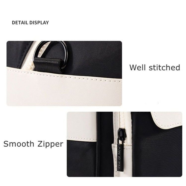 Cwatcun D118 Contrast Two Ways Backpack Cross-body Canera Bag, Size:21 x 21 x 14.5cm(Blue) by Cwatcun