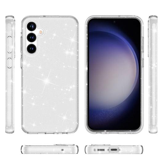 For Samsung Galaxy S23 FE 5G Terminator Style Shockproof Phone Case(White) by buy2fix