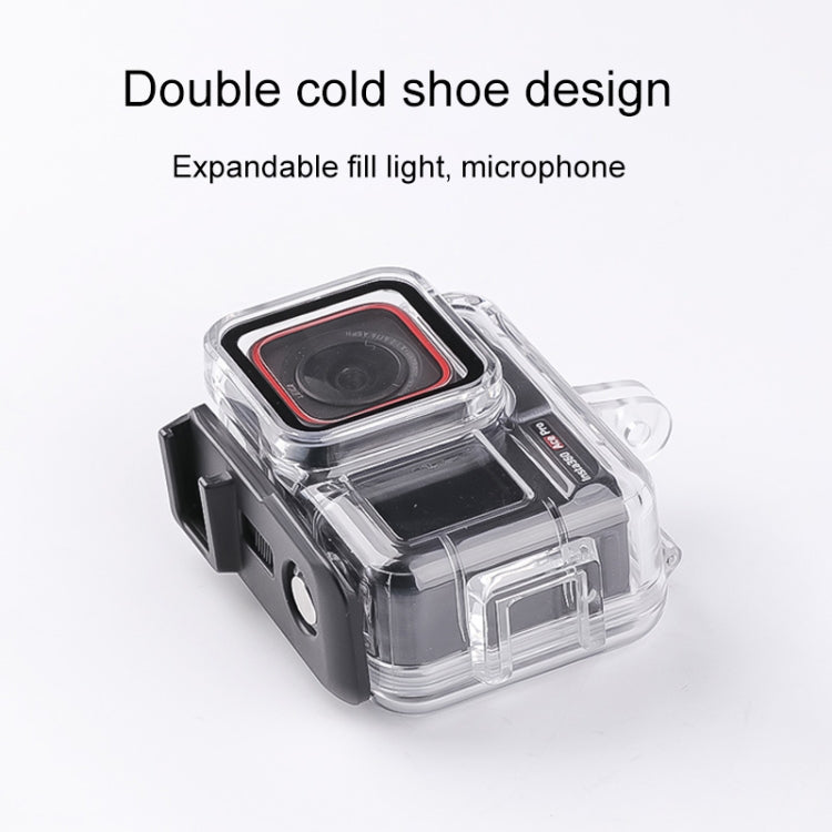 For Insta360 Ace Pro 60m Underwater Waterproof Housing Case by buy2fix