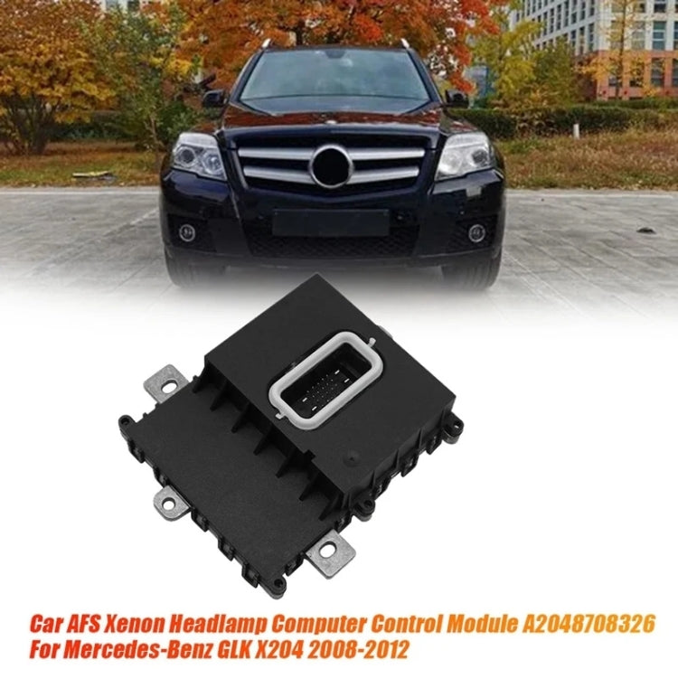 For Mercedes-Benz GLK X204 2008-2012 Car Headlight AFS Controller 6506111699C(Black) by buy2fix