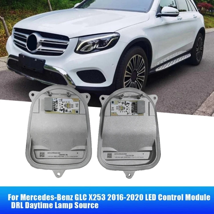 For Mercedes-Benz GLC W253 Low Allocation 2016-2020 Car Left LED Headlights A2539068100(Silver) by buy2fix