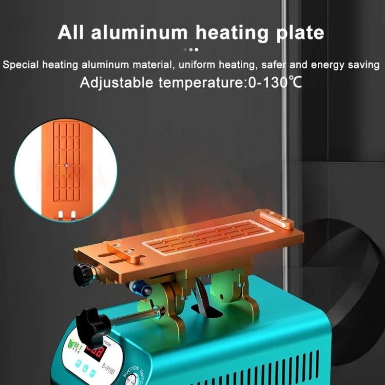 BEST B-918B 7 inch Multi-function Mobile Phone Screen Rotary Separator, EU Plug by BEST