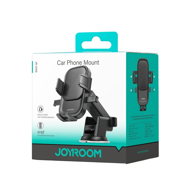 JOYROOM JR-OK6 Mechanical Car Phone Mount(Black) by JOYROOM