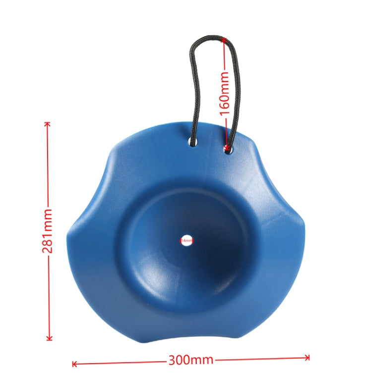 30cm Round RV Non-slip Slope Tire Ground Blocker(Blue) by buy2fix