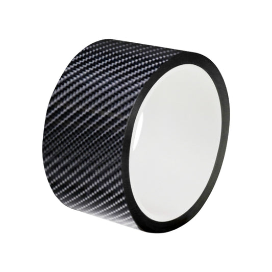 Universal Car Carbon Fiber Door Anti-collision Strip Protection Guards Trims Stickers Tape, Size:5cm x 10m by buy2fix