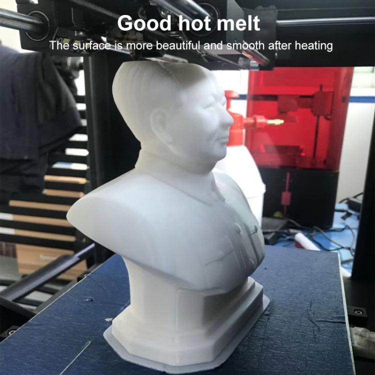 1.0KG 3D Printer Filament PLA-F Composite Material(White) by buy2fix