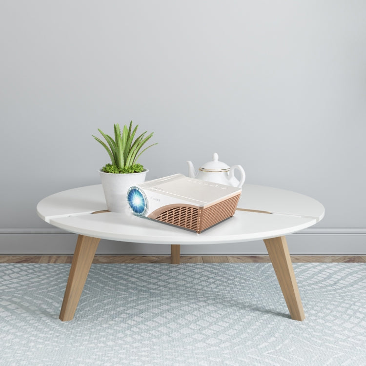 S6 1280x720 5500 Lumens Portable Home Theater LED HD Digital Projector(Black) by buy2fix