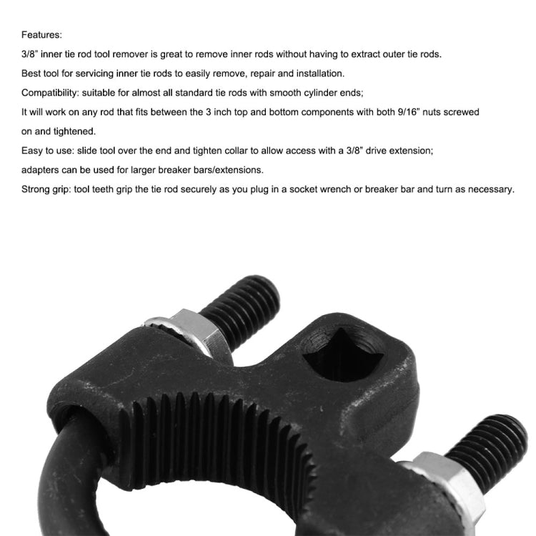 Car Modification Inner Rocker Removal and Installation Tool ABN Type Inner Rod Tool by buy2fix