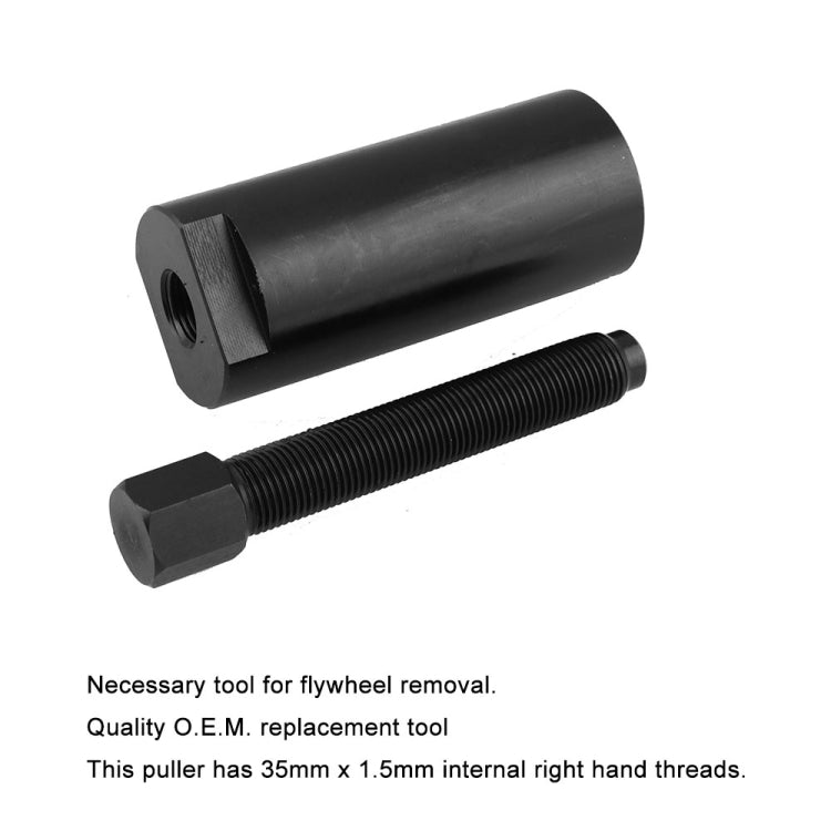 Motorcycle Repair Tools Ivory Flywheel Puller Remover for Yamaha, Size:35mm by buy2fix