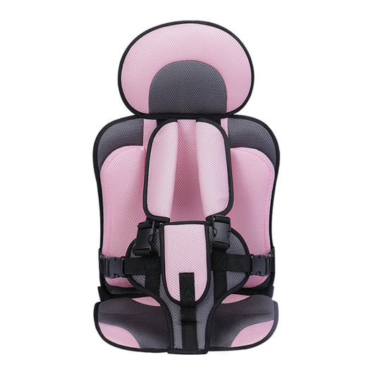 Car Portable Children Safety Seat, Size:50 x 33 x 21cm (For 0-5 Years Old)(Pink + Grey) by buy2fix