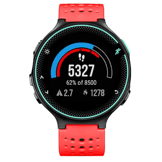 For Garmin Forerunner 235 Two-color Watch Band(Red Black) by buy2fix