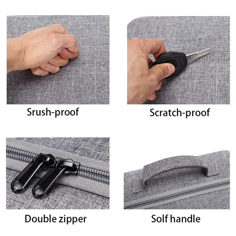 For DJI Mavic Air 2 Portable Nylon Shoulder Crossbody Storage Bag Protective Box(Grey) by buy2fix