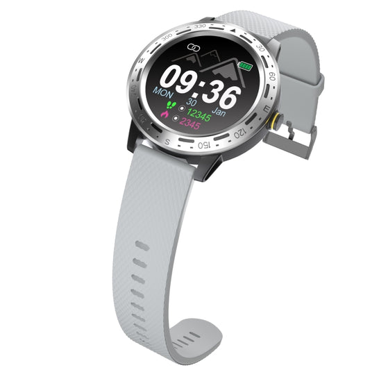 S18 1.3 inch TFT Screen IP67 Waterproof Smart Watch Bracelet, Support Sleep Monitor / Heart Rate Monitor / Blood Pressure Monitoring(Silver Grey) by buy2fix