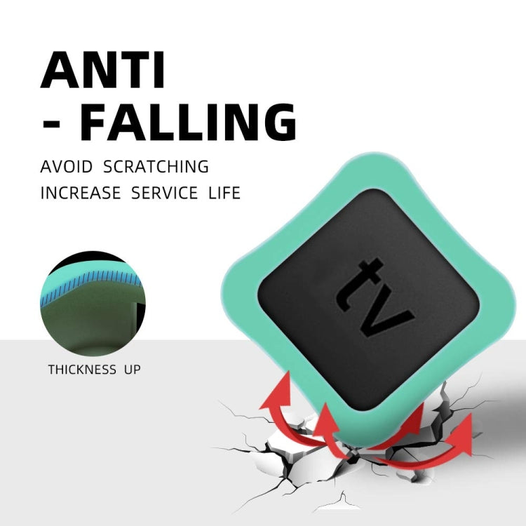 For Apple TV 4K 5th / 4th Anti-slip Shockproof Silicone Remote Control Protective Case(Black) by buy2fix