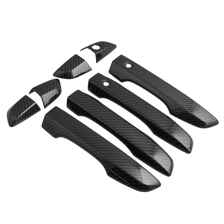 4 PCS Car Modified Carbon Door Handle Decoration for Honda Civic 2016-2020 by buy2fix