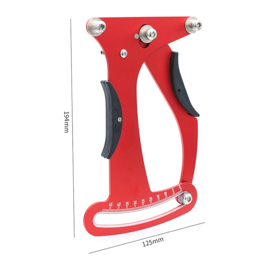 Bicycle Spokes Tension Meter Tool Rim Adjustment Measurement Gauges (Red) by buy2fix