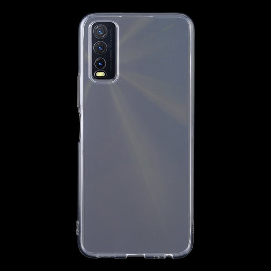 For Vivo Y20 0.75mm Ultra-thin Transparent TPU Soft Protective Case by buy2fix