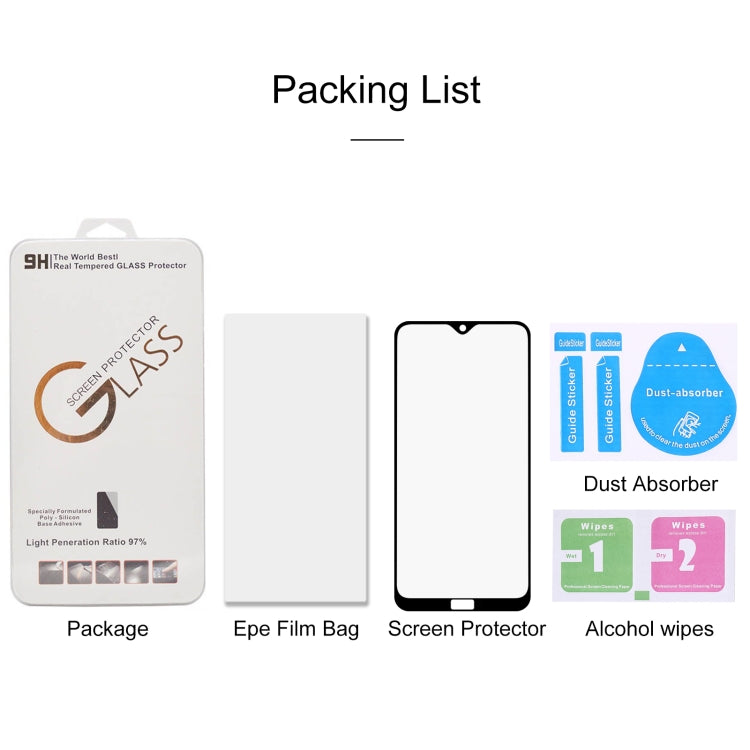 For Xiaomi Redmi 8 / Redmi 8a / Redmi 8a Pro / Redmi 8a Dual Full Glue Full Screen Tempered Glass Film by buy2fix