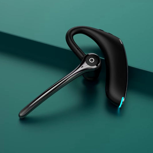 F910 Bluetooth 5.0 Hanging Ear Style Dual Mic Noise Cancelling Bluetooth Earphone(Black) by buy2fix