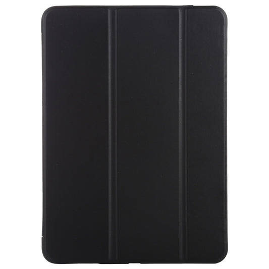 TPU Three-fold Horizontal Flip Smart Leather Case with Sleep / Wake-up Function & Holder For iPad Air 2022 / 2020 10.9(Black) by buy2fix