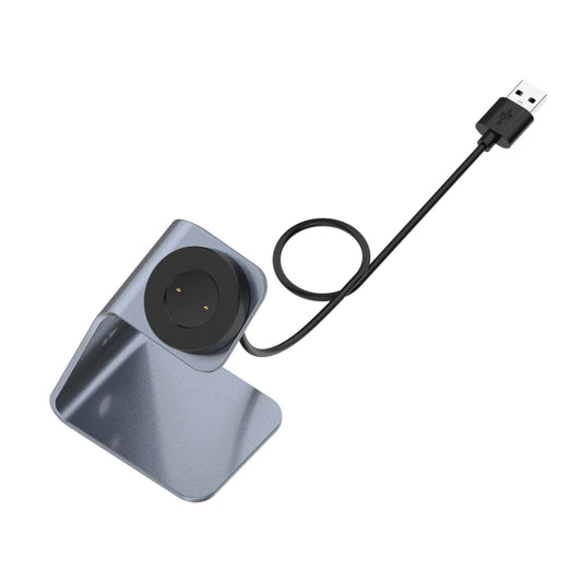 For Huawei Watch GT 2 / GT / GT 2e Universal Aluminum Alloy Magnetic Charger Holder(Grey) by buy2fix