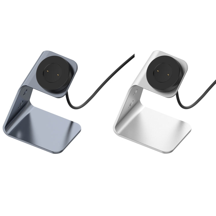 For Huawei Watch GT 2 / GT / GT 2e Universal Aluminum Alloy Magnetic Charger Holder(Grey) by buy2fix