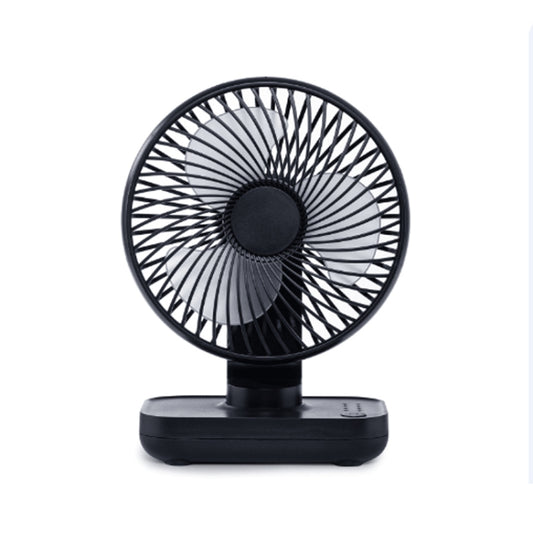 D606 4W USB Rechargeable Portable Four-speed Adjustable Desktop Fan(Black) by buy2fix