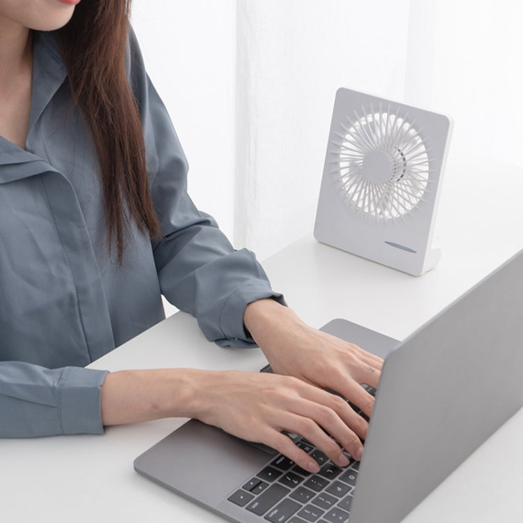 Portable Dormitory Desktop Electric Fan USB Charging Mini Fan by buy2fix