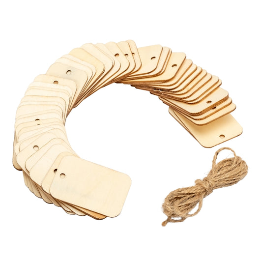 XTOOL KA020132000 150 PCS Rectangular Wood Piece Engraving Machine Consumables with Hole by XTOOL