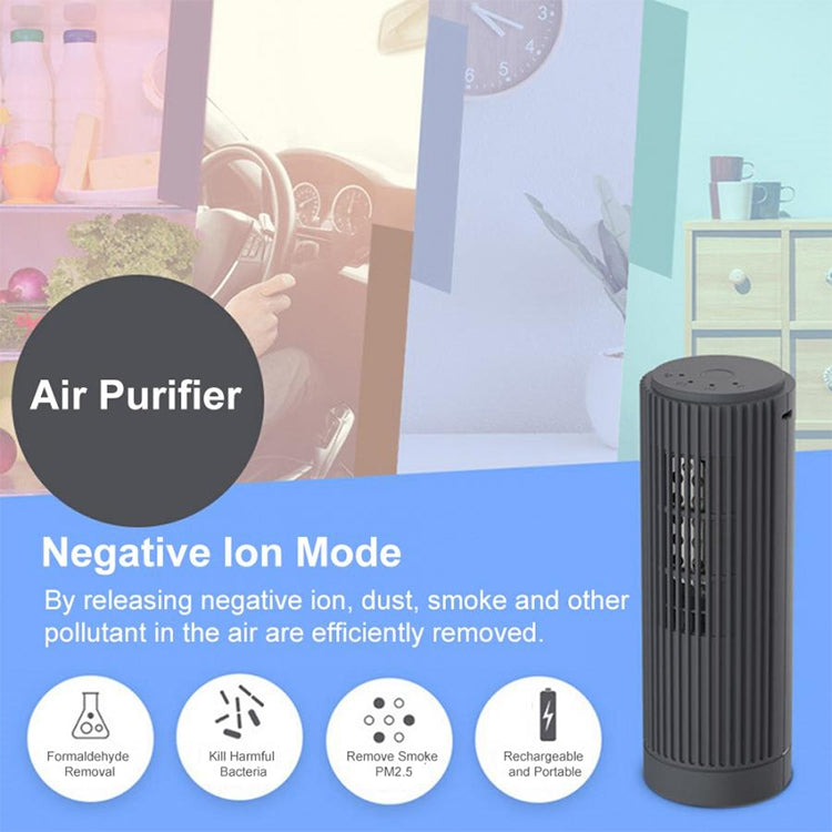 Car Home Anion Air Purifier Ozone Cleaning Purifier by buy2fix
