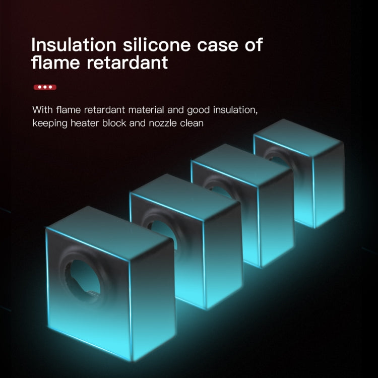 Creality 24V 40W Extruder Nozzle Hot End Kit with Temperature Thermistor & Heating Tube for Ender-3 3D Printer by Creality