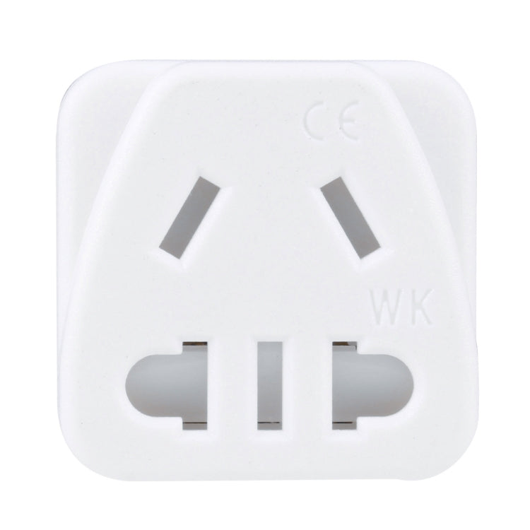 Portable Universal Five-hole WK to C13-C14 Plug Socket Power Adapter(White) by buy2fix