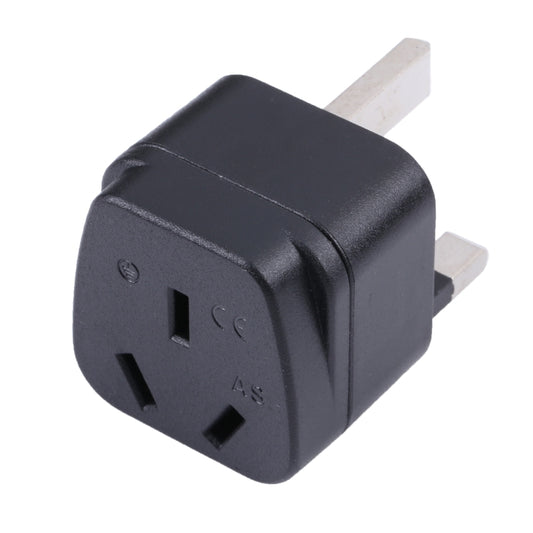 Portable Three-hole AU to UK Plug Socket Power Adapter by buy2fix