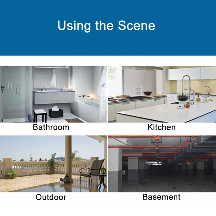 IP44 Waterproof Kitchen Bathroom Single Control Switch, EU Plug by buy2fix