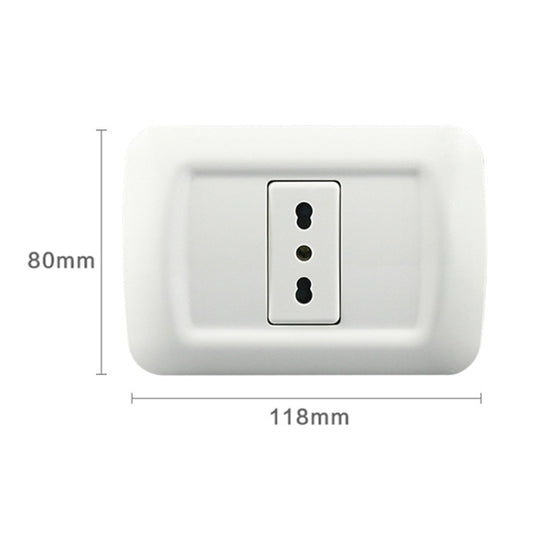 118 Type Single Connection PC Wall-mounted Socket by buy2fix