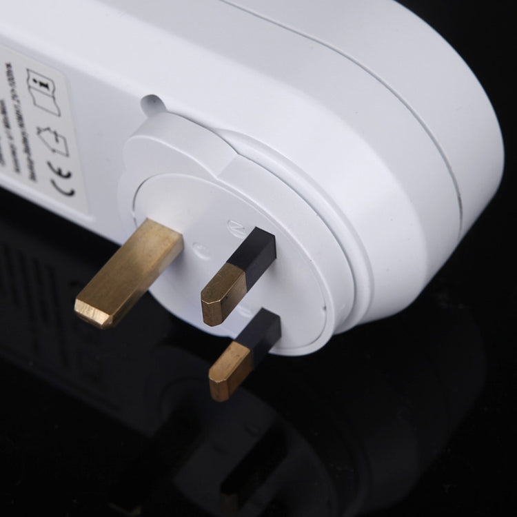 AC 230V Smart Home Plug-in LCD Display Clock Summer Time Function 12/24 Hours Changeable Timer Switch Socket, UK Plug by buy2fix