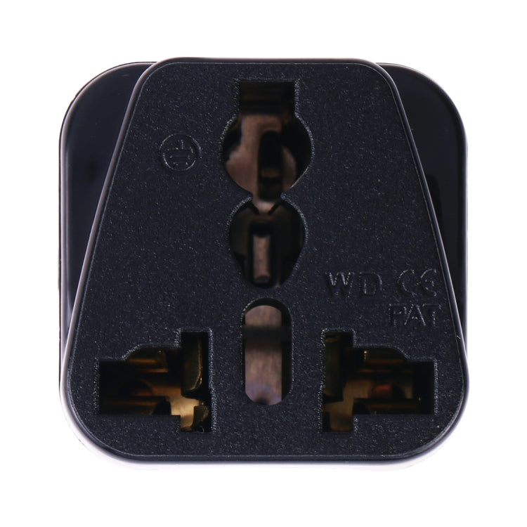 Portable Universal Socket to Israel Plug Power Adapter Travel Charger (Black) by buy2fix