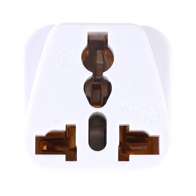 Portable Universal Socket to Israel Plug Power Adapter Travel Charger (White) by buy2fix