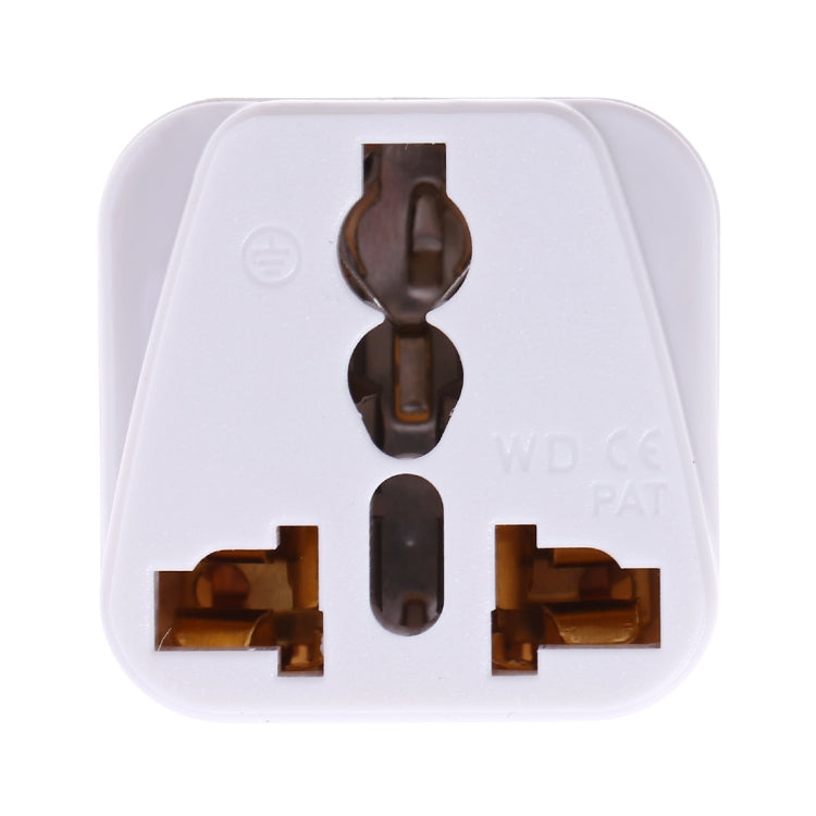 Portable Universal Socket to (Small) South Africa Plug Power Adapter Travel Charger (White) by buy2fix