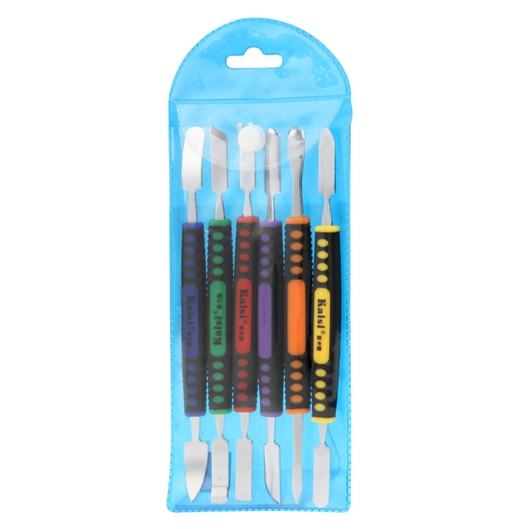 6 in 1 Multifunction Disassembly Sticks Repairing Tools Set for Mobile Phone / Tablet PC by Kaisi