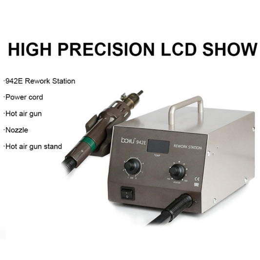 BAKU BA-942E 110V Digital Display Adjustable Temperature Hot Air Gun Desoldering Station Set, US Plug by BAKU