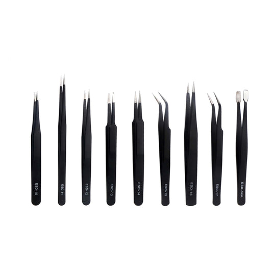 JF-8142 Metal Tweezers Repairing Disassemble Tool Kit by JIAFA