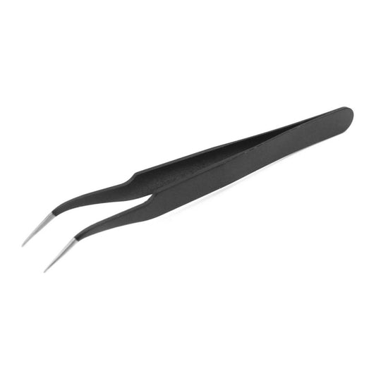 JIAFA JF-604 Curved Tip Tweezers (Black) by JIAFA