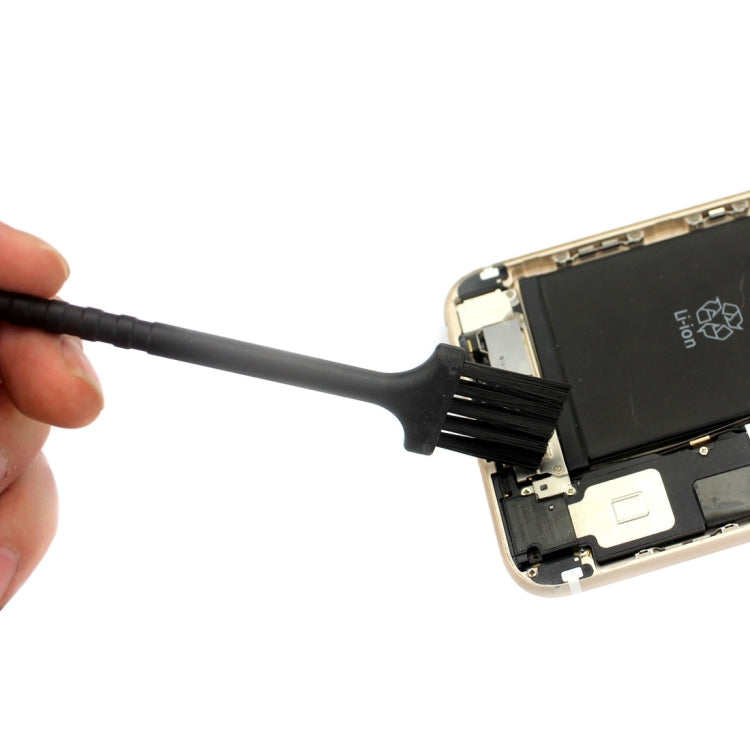 50 PCS JIAFA JF-M13 Cleaning Brush for Cell Phone Interior(Black) by JIAFA