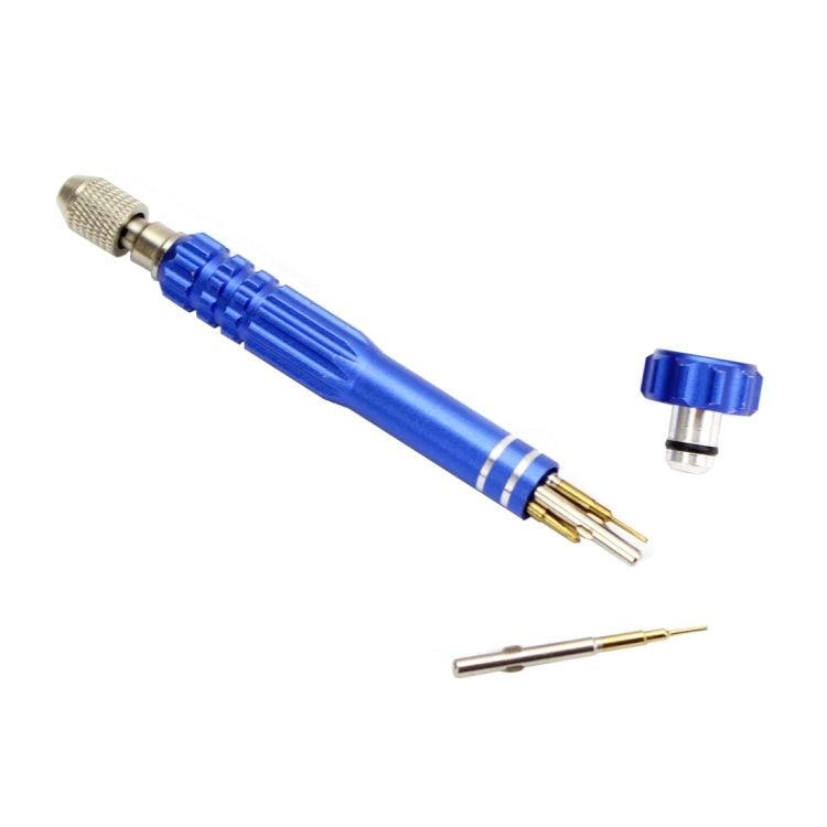 JF-6688 5 in 1 Metal Multi-purpose Pen Style Screwdriver Set for Phone Repair(Blue) by JIAFA