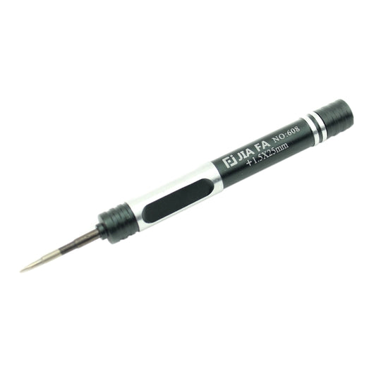 JIAFA JF-608-01 Cross 1.5 Mobile Phone Repair Screwdriver(Black) by JIAFA